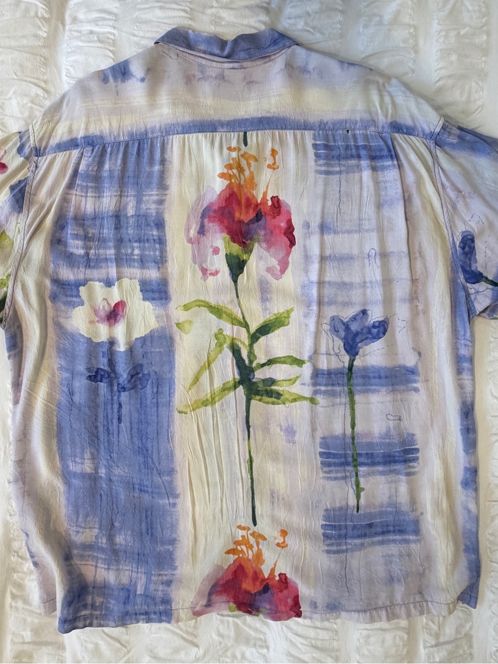 Jams World Men’s Hawaiian Aloha Short Sleeve Shirt, XL, “Arabella”, Great Cond. - Picture 4 of 6